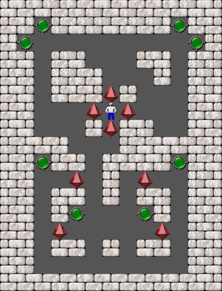 Sokoban Bugs1005 collections level 708